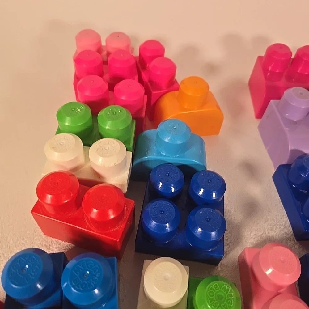Mega Bloks First Building Blocks Classic Over 50 Pieces‎ Builders Toy Set